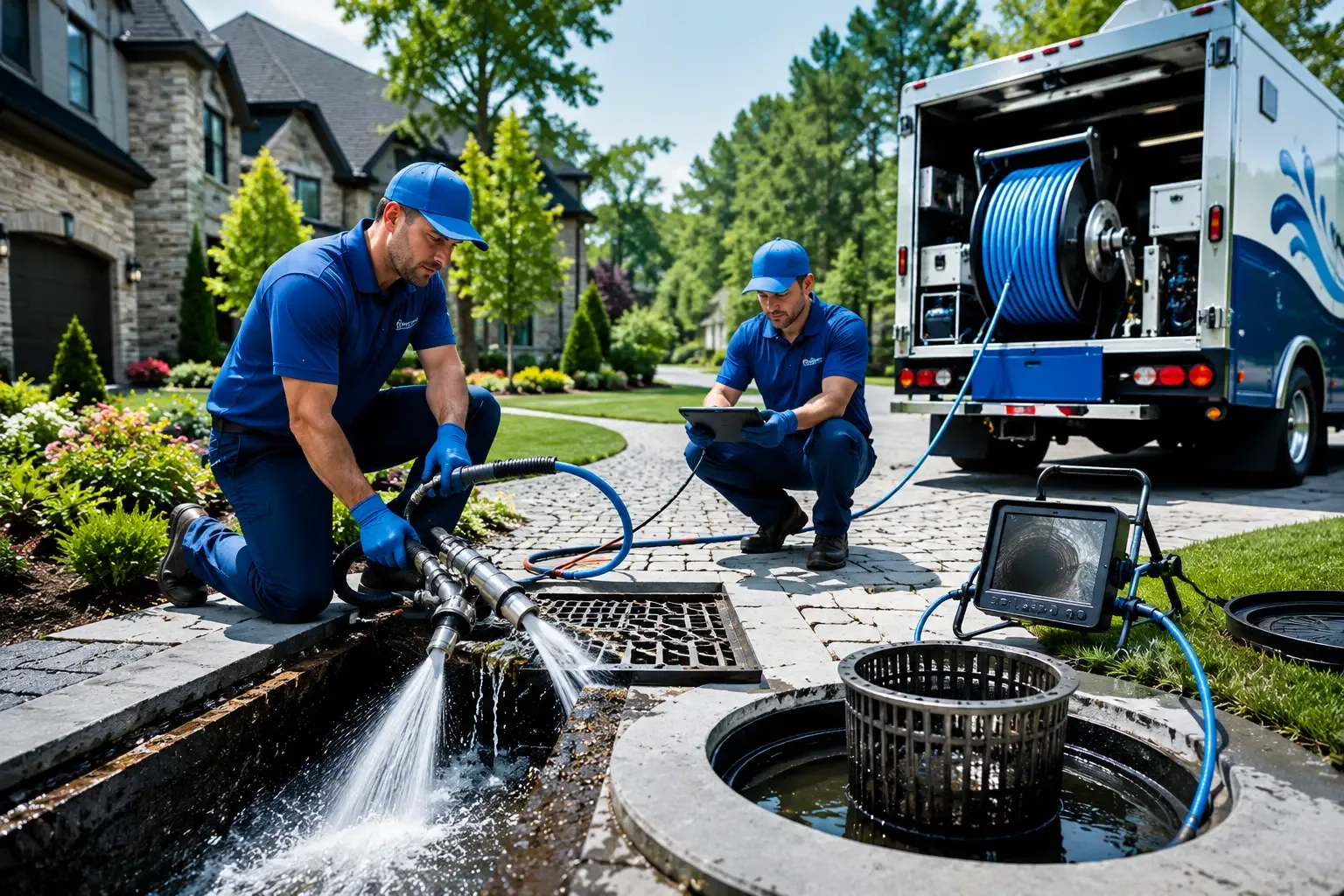 Local outdoor drain cleaning professionals in Macon, MS
